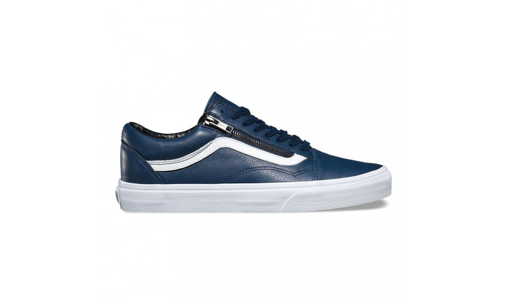 Premium leather old skool zip best sale